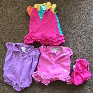 Lot of Baby girl Ralph Lauren dresses/bubble